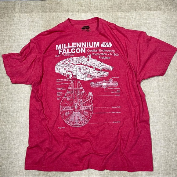 Star Wars Millennium Falcon T Shirt